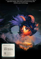 AMD R7 5700x 4.6GHz 8-Core 16-Thread New Ryzen 7 5700x Gaming CPU Processor 7NM L3=32M 100-000000926 Socket AM4 DDR4 but no without fan