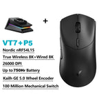 Rapoo VT7 MAX /VT7 Wireless Gaming Mouse True 8K Wireless Polling Rate 53g Lightweight Up to 750Hr Battery Life