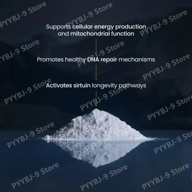 NMN (Nicotinamide Mononucleotide) Powder 100g, 500mg Per High Purity Serving Fast Dissolve, Vegan, Daily Energy & Wellness