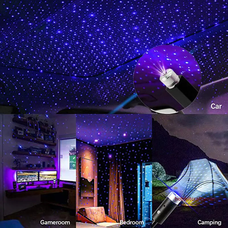 Mini Star Galaxy Projector – Car & Room Decor