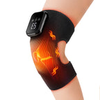 Enlarge Electric Heating Shoulder and Knee Massager 3 Levels Electric Vibration Muscle Relax Belt For Arm Muscle