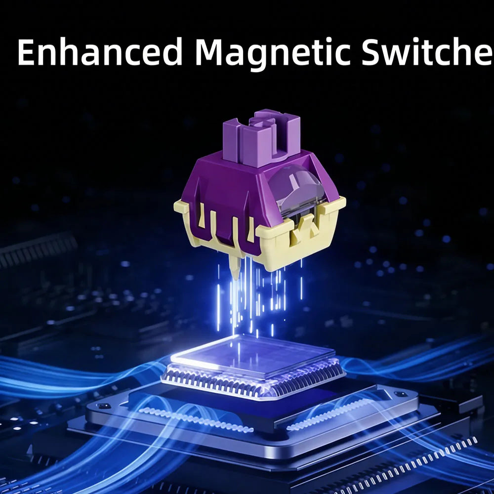 MCHOSE ACE 68 Magnetic Switch Gaming Keyboard Hall Effect Rapid Trigger Programmable RGB 8K Hz DKS/MT/TGL/RS/SOCD Keyboard ﻿
