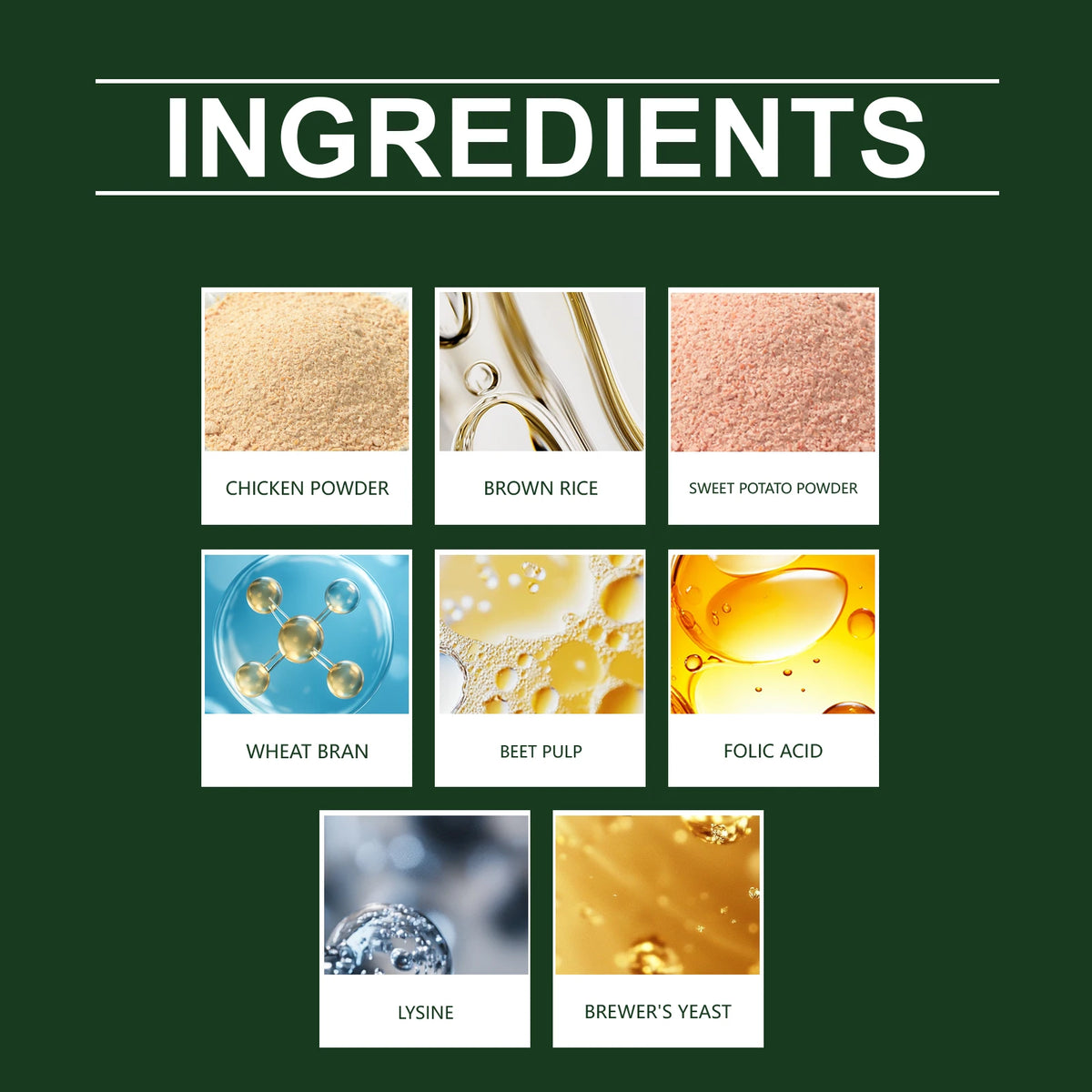 Dog Nutrition Powder Promote Digestion Balance Gut Flora Boost Vitality Improve Health Support Immune System Daily Easy Absorb