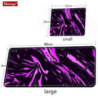 White Mousepad Art Mats 3 Mm Slipmat 900x400 Mouse Pad Xl Original Deskmat Home Office Carpet Substrate on The Table for Pc