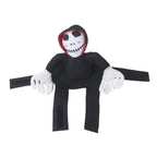 Halloween Pet Cosplay Costume Scary Doll Horseback Riding Outfit Dog Cat Spooky Pet Halloween Attire Dress Up Party Dog Vest