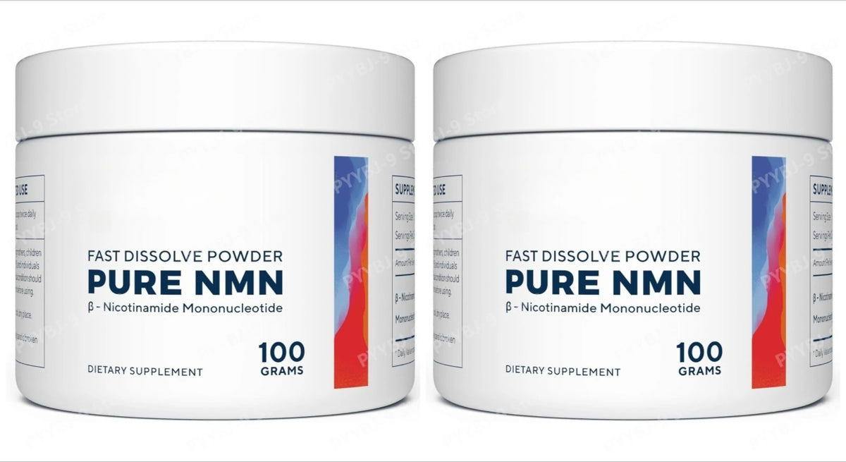 NMN (Nicotinamide Mononucleotide) Powder 100g, 500mg Per High Purity Serving Fast Dissolve, Vegan, Daily Energy & Wellness