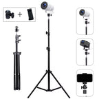 Xiaohui 50cm-160cm Universal Portable Bracket for HY300 Mini Projector Tripod Stand Mount Max Load-Bearing 3.3 Pounds