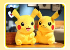 Large Original Pokemon Pikachu Stuffed Plush Toys Plushie Soft Animal Kawaii Anime Doll Throw Pillow Birthday Gift For Kids Baby