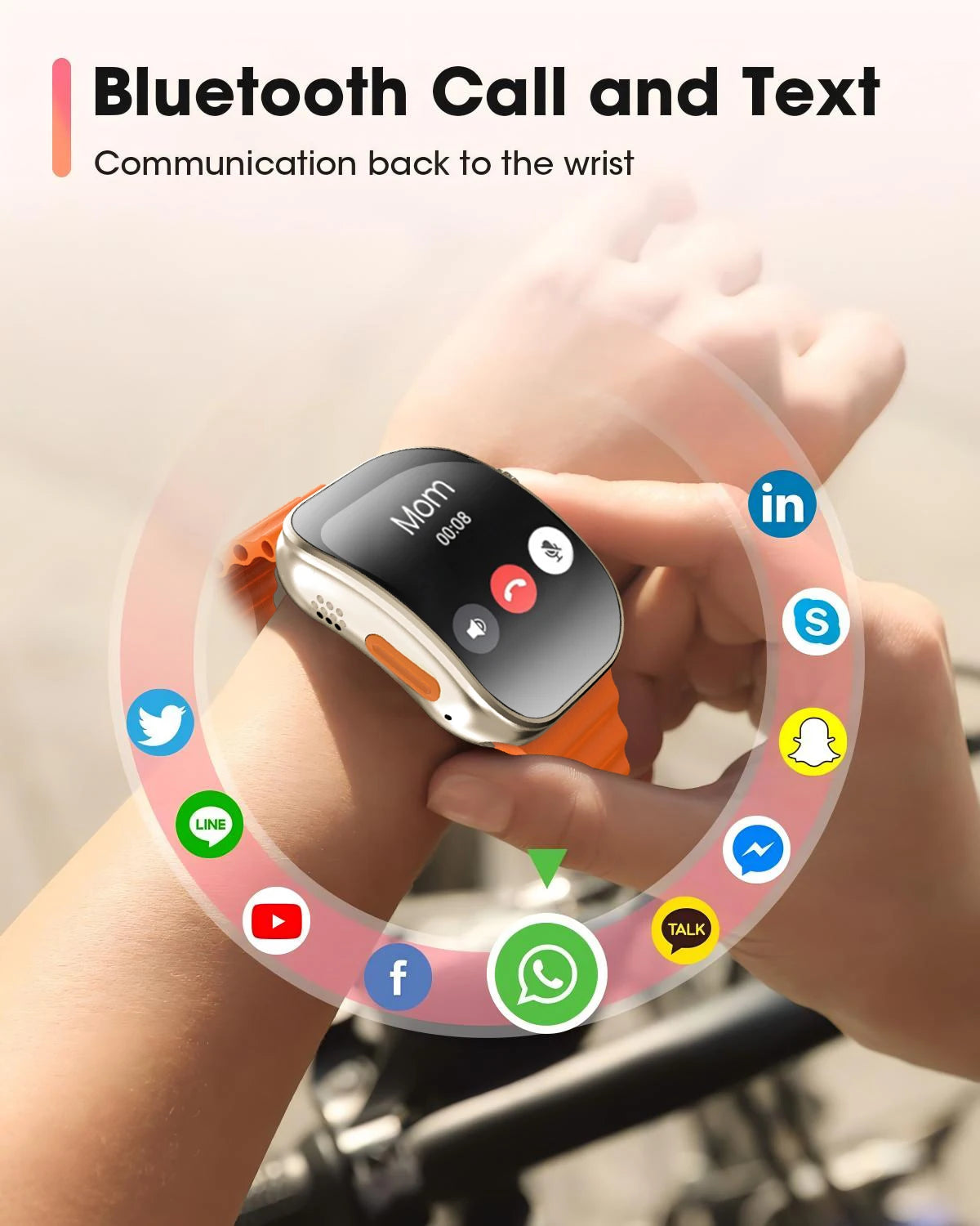 Smart Watch for Men Women, 2026 New Smartwatch (Answer/Make Call), IP67 Waterproof, 2.02" HD Fitness Watch with 100+ Sport Modes, Fitness Tracker Watch with Calls/Messages/Notifications, 7 Watch Bands