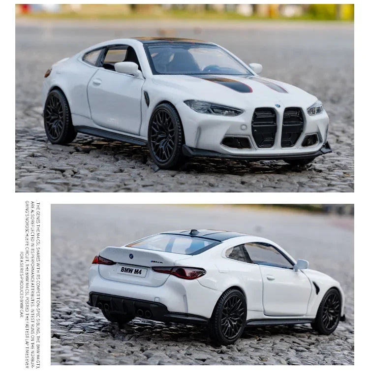 1:36 M4 CSL Sports Car Metal Toy Alloy Car Diecasts & Toy Vehicles Car Model Model Car