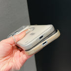 Ultra Thin Frameless Phone Case For iPhone 18 17 Pro Max Air 14 15 Plus 13 12 16 Pro For Magsefa Magnetic Matte Protection Cover