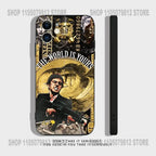 T-Tony M-Montana S-Scarface Phone Case For iPhone 17 16,15,14,13,12,11,Pro,XS,Max,XR,Plus,Mini Soft Silicone Black Shockproof