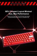 AULA AG60 Pro/MAX Wired Gaming Mechanical Keyboard Custom Full Aluminum High Performance Magnetic Axis for Esports And FPS Games