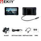 EKIY 5.0 inch Wireless CarPlay Moto Android Auto Portable Digital Motorcycle Dashboard GPS Navigation Removable Display Screen