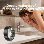 R10 Smart Ring with Charging Case Multi-color Ring Men Women Health Sleep Heart Rate Monitoring IP68 Waterproof Multi-sport Mode