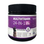 24-in-1 Dog Vitamins and Supplements Multivitamin Chewable for Dog Skin Coat Heart Joint Gut Liver Brain Eyes Immune Support
