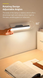 Baseus Desk Light Magnetic Hanging Table Lamp Rechargeable LED Stepless Dimming Desk Lamp Read Study Work Eye Protection Light