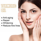 Turmeric Face Serum Shrink Pore Essence Repair Melanin Brighten Moisturizing Nourish Cur-cumin Oil Fade Dark Spot Skin Care