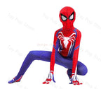 Popular Web Slinger Superhero Zentai Suit Full Coverage Cosplay Bodysuit Halloween Themed Outfit Collectible Attire for Holiday
