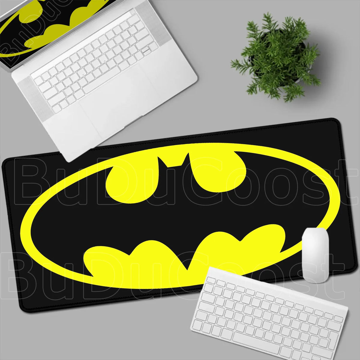 B-Batman Mouse Pad HD Large Gaming Non-slip Rubber Keyboard Desk Mat Office Laptop Computer Pc Gamer Cabinet Mousepad Xxl Carpet