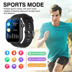 2026 New Smart Watch,HD Touch Screen Smart Watch,Wireless Call, Music Control, Fitness Tracker, Remote Camera, Multi-Sport Modes, Sedentary Reminder,  Suitable for Android & IPhone