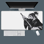 New HD Printing Miyamoto Musashi Vagabond Manga Mousepad Large Gaming Compute XXL PC Keyboard Mouse Mat Non-slip Rubber Desk Mat