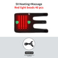 Red Light NIR Elbow Brace With Vibration Heating Massager For Joint Pain Relief