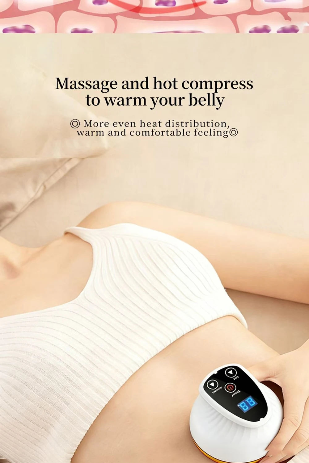 Electric Massage Brush, Universal Body Dredging Device, Scraper, Household Abdominal And Back Massager Scraping Device