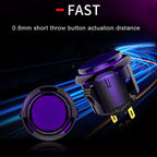 Qanba Gravity KS Mechanical Shafts Silent Pushbutton 24mm/30mm Arcade Button Snap-in (Boxed)