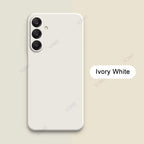 Original Square Liquid Silicone Phone Case for Samsung Galaxy A26 A36 A56 5G 360 Soft Protective Anti-drop Shockproof Back Cover