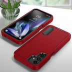 Anti-Shock Protective Phone Case for Samsung Galaxy S23 FE S24 S25 S26 Ultra S22 Plus A17 A56 A36 A16 A06 A15 A54 Holder Cover