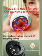 Electric Massage Brush, Universal Body Dredging Device, Scraper, Household Abdominal And Back Massager Scraping Device