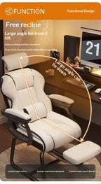 Computer Chair Gamer Chair Comfortable Ergonomic Bow-shaped Chair Sedentary Office Meeting Dormitory Chairs Home Desk Stool