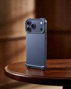Genuine Aluminum SEBS Rubber Metal Bumper Double-layer ARC Case for IPhone 18 17 Pro Max Air Unique Design High-strength Cover