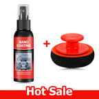 Car Nano Coating Brightening Cars Paint Kit - Professional Auto Polishing Tool, High Gloss Car Paint Scratch Repair Protection