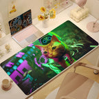 Game S-Stray Cat S Mouse Pad Large Desk Mat Keyboard Ergonomic Office Rubber Game PC Non-slip Anti-fray Home Custom Best Price