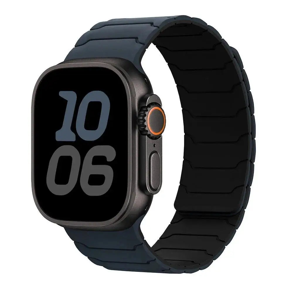 Magnetic Strap Silicone Bracelet For Apple Watch ultra 3 2 49mm 45mm 44mm 40mm 42mm 46mm 41mm 38mm IWatch Series 11 10 SE 9 8 7