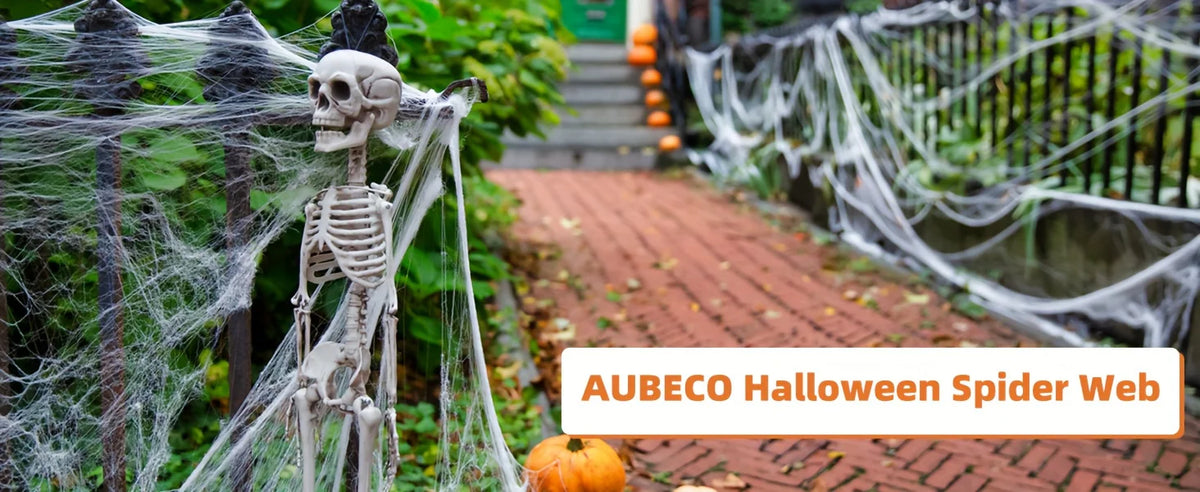 1 Set, 60 Soft Spider Webs Halloween Decorations Bonus With 10 Fake Spiders, Super Stretch Cobwebs For Halloween Indoor Outdoor