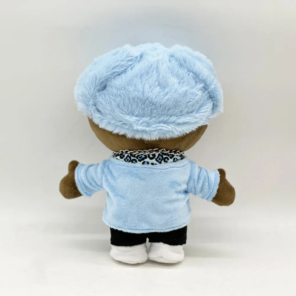 Multiple Styles Cute Cat Eminem XXXTentacion Frank Ocean Plush Toy Doll with Clothes Stuffed Soft Plush Toys Fans Collect Gift