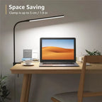 Double Single Head Led Clip Desk Lamp Dimmable Computer Table Lamps Monitor Light Architect Table Lamp for Office Reading Lights