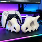 3D Printed Cubone Skull Controller Stand Cute Anime Game Holder Stable Display Dock For PS5 DualSense Gaming Room Decor Gamer