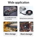 15 Meter Heat-resistant Flame Retardant Tape Coroplast Adhesive Cloth Tape For Car Cable Harness Wiring Loom Protection