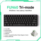 Akko MonsGeek FUN68 FUN60 PRO&MAX  HE Magnetic Keyboard 60% 65% Gaming Keyboards Rapid Trigger 8K Custom Keyboard Gamer Esports