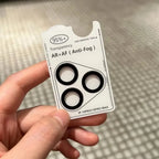 Quick Install Camera Lens Protector with Positioning Frame and Pry Tool, Compatible with iPhone 17/16/15/14/13/12 Pro Max