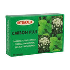 Integralia carbon plus 60 capsules |   Activated charcoal for digestion, gases and swelling |   Natural detox supplement