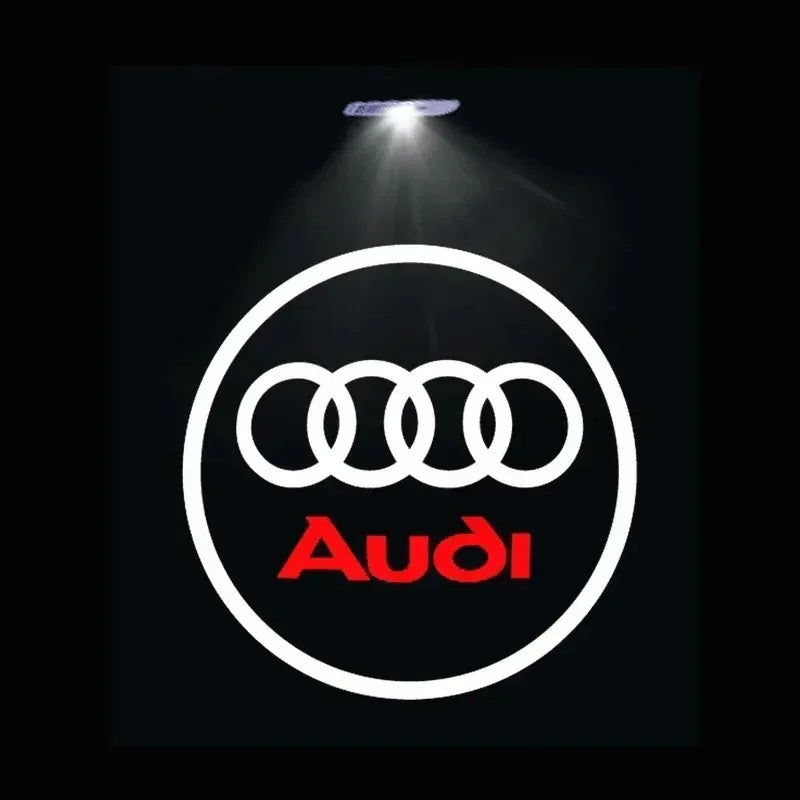 2PCS LED Car Door Logo Light Led Projector For Audi A4 B5 B6 B7 B8 B9 A1 A3 8V 8P 8L A6 C5 C6 C7 A5 A7 A8 Q3 Q5 Q7 TT S3 S6