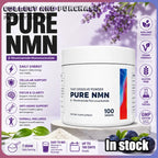 NMN (Nicotinamide Mononucleotide) Powder 100g, 500mg Per High Purity Serving Fast Dissolve, Vegan, Daily Energy & Wellness
