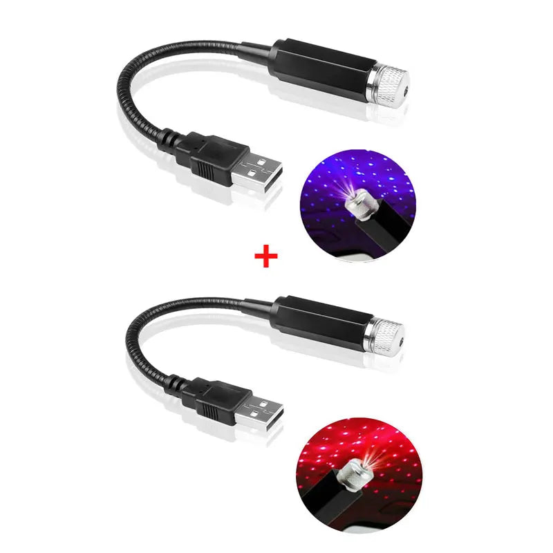 Mini Star Galaxy Projector – Car & Room Decor