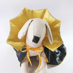 Halloween Pet Costume Cloak with Easy to Wear Laceup Tied Design Comfortable Polyester Dog Cosplay Outfit for Parties 87HA