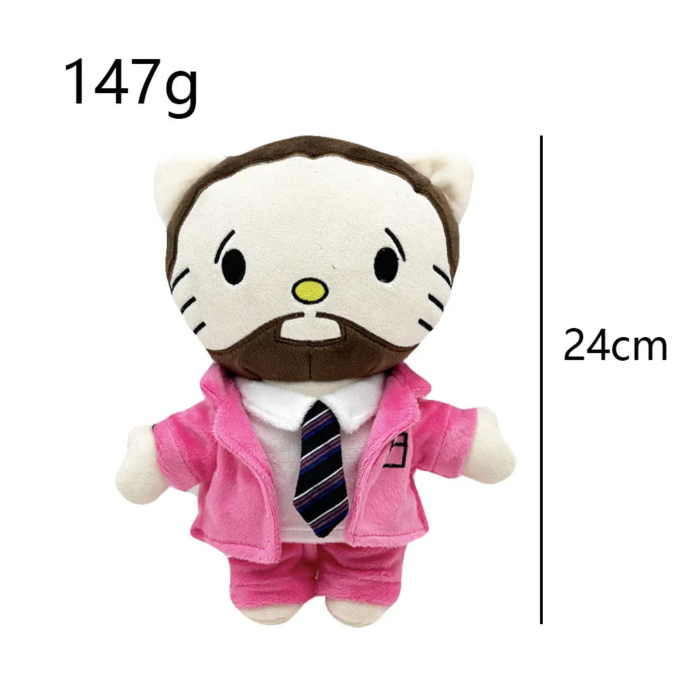 Multiple Styles Cute Cat Eminem XXXTentacion Frank Ocean Plush Toy Doll with Clothes Stuffed Soft Plush Toys Fans Collect Gift